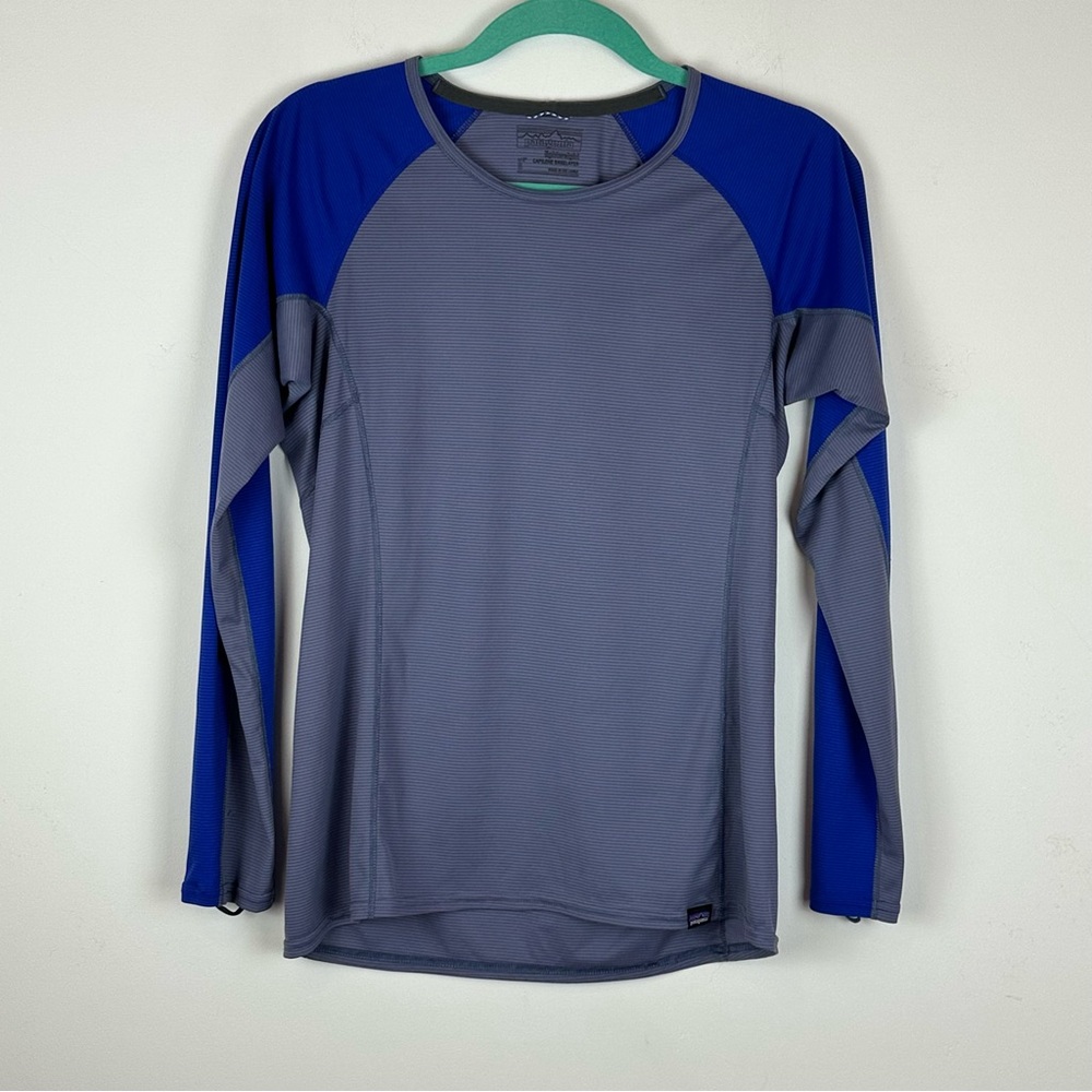 Patagonia Women’s Capilene Base Layer Top Outdoor Activewear Hiking Athletic S